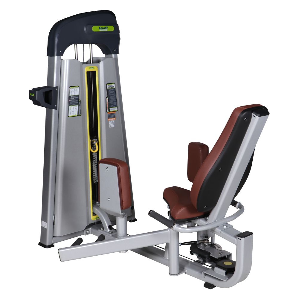 Hip adductor fitness gym machine