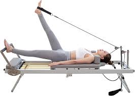 Gym Pilates Reformer Workout Machine.